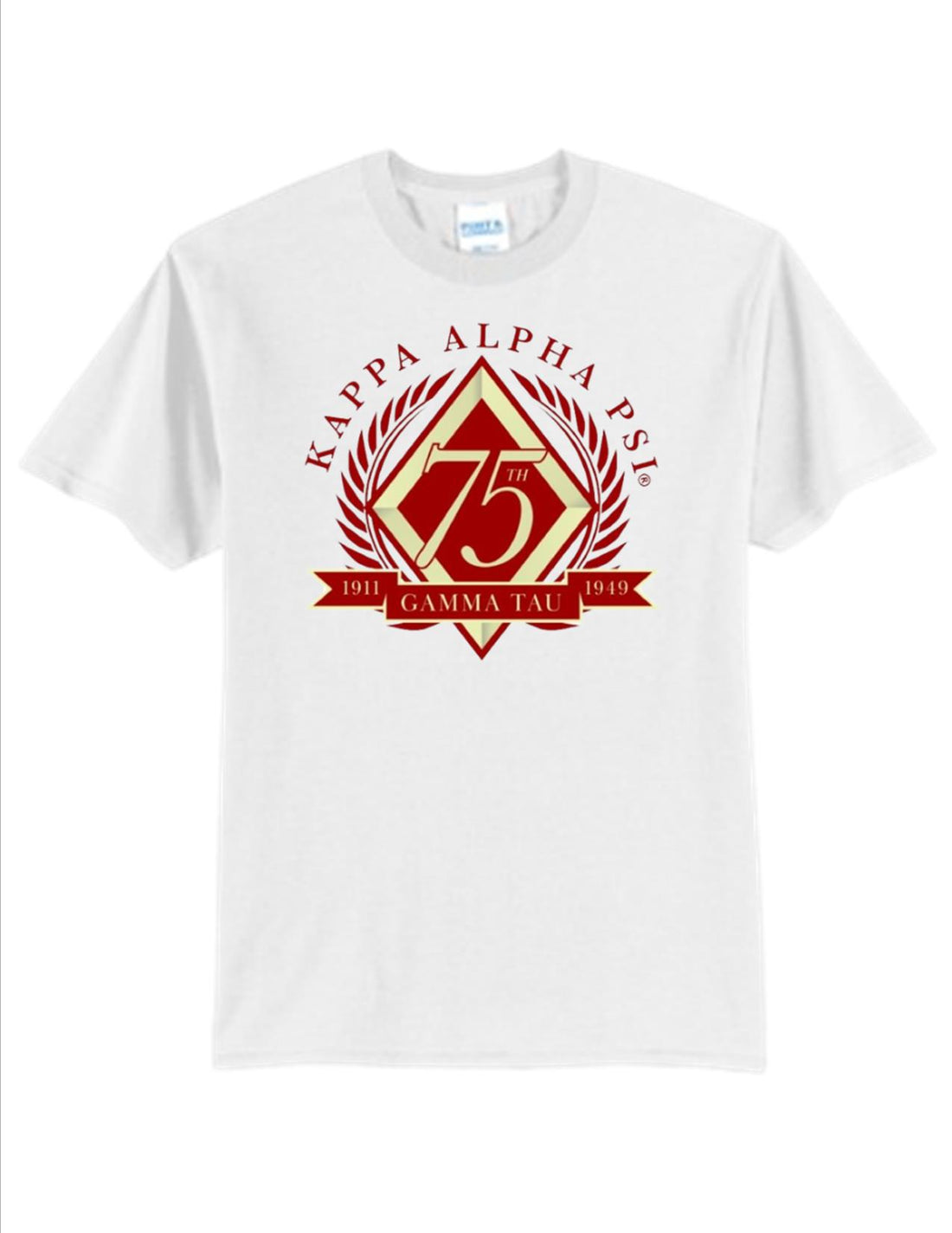 Gamma Tau - 75th Anniversary T-Shirt (White)
