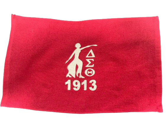 Delta Sigma Theta Rally Towel