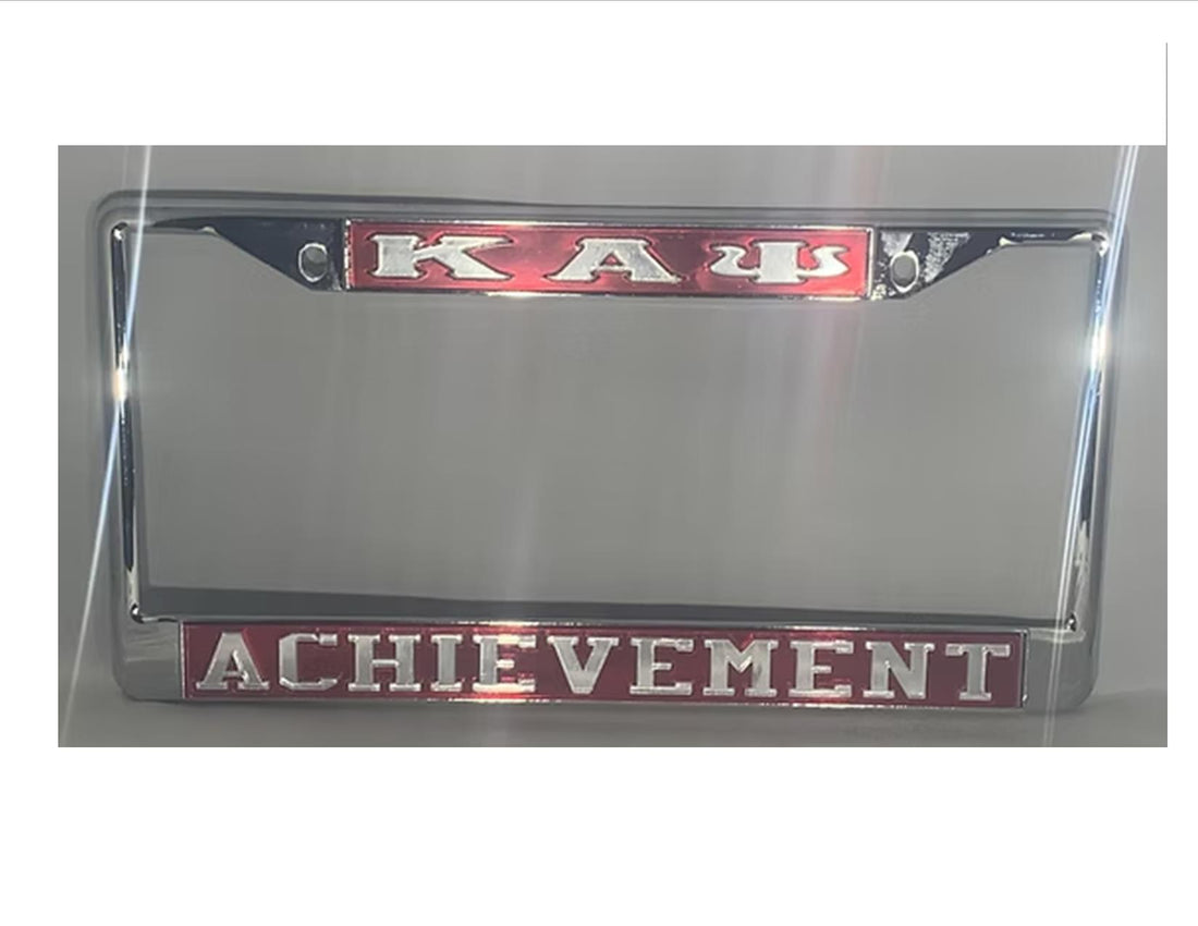Kappa Licence Plate Frame - Achievement