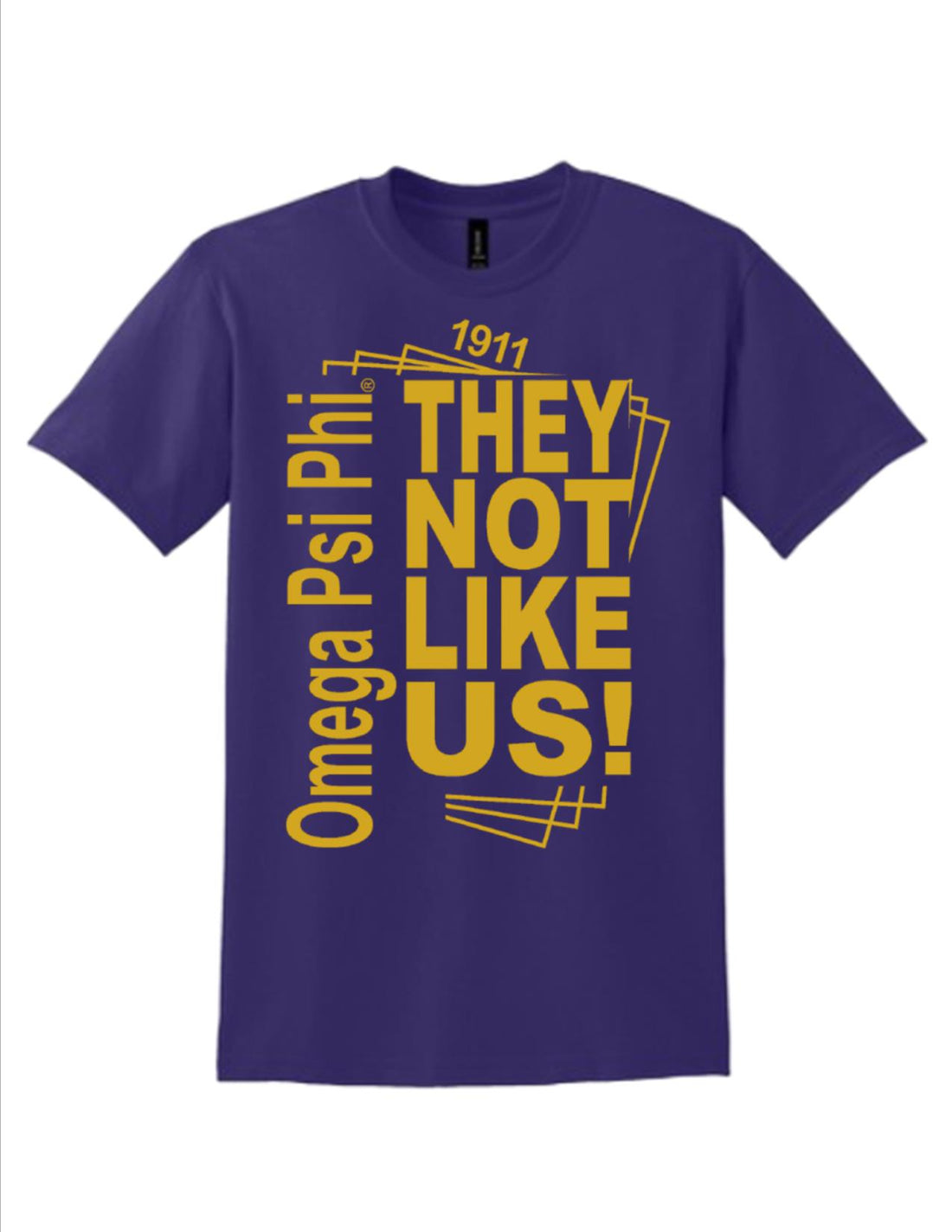 Omega Psi Phi 'They Not Like Us' Tee