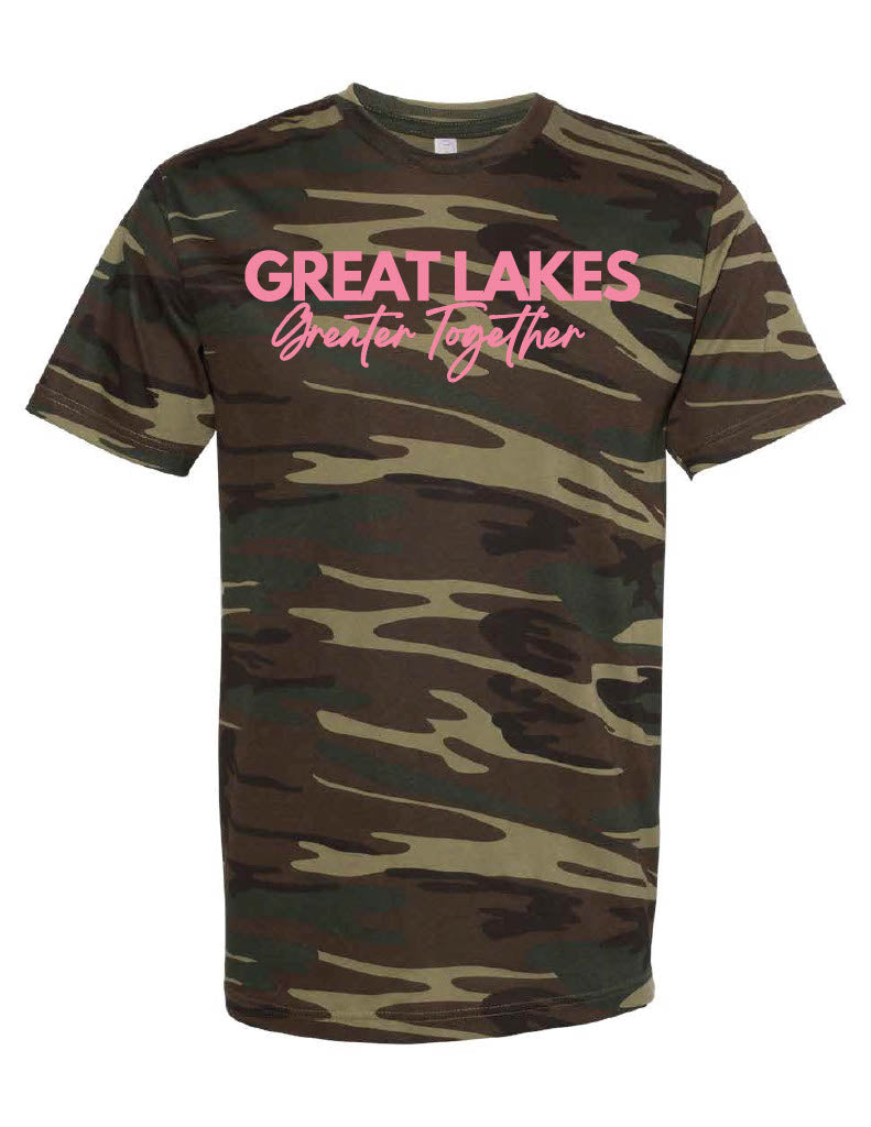 Greater Together Extended Size Camouflage Shirt