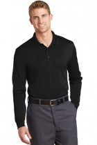 EMS Logo Select Snag-Proof Long Sleeve Polo.