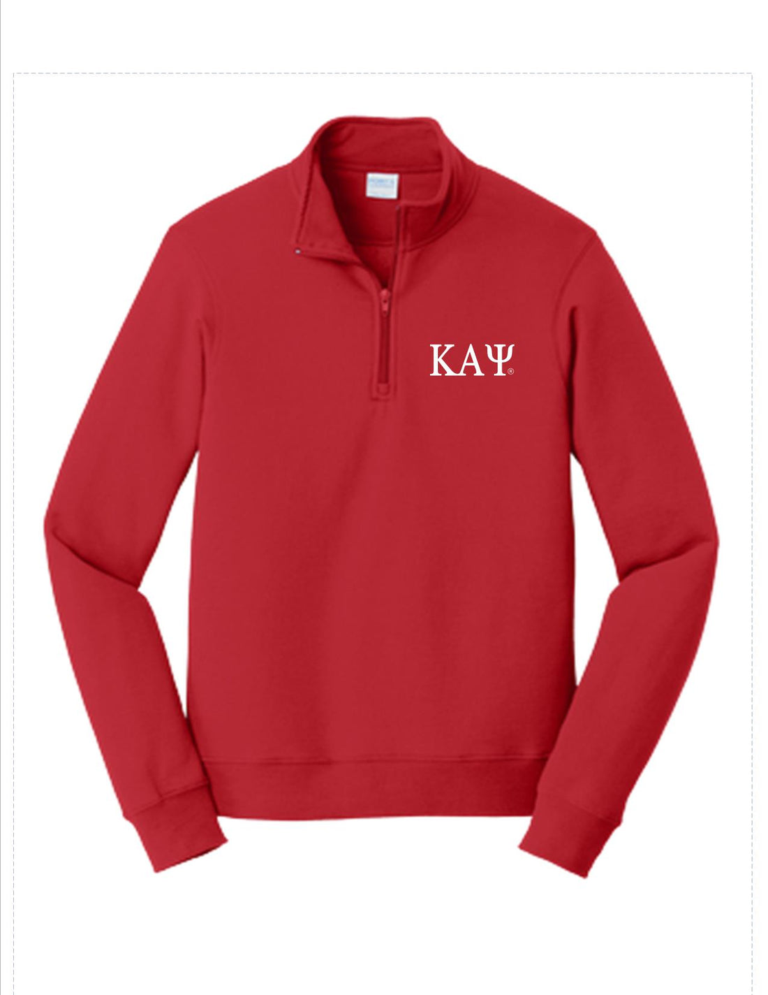 Kappa Pullover 1/4" Zip Fleece