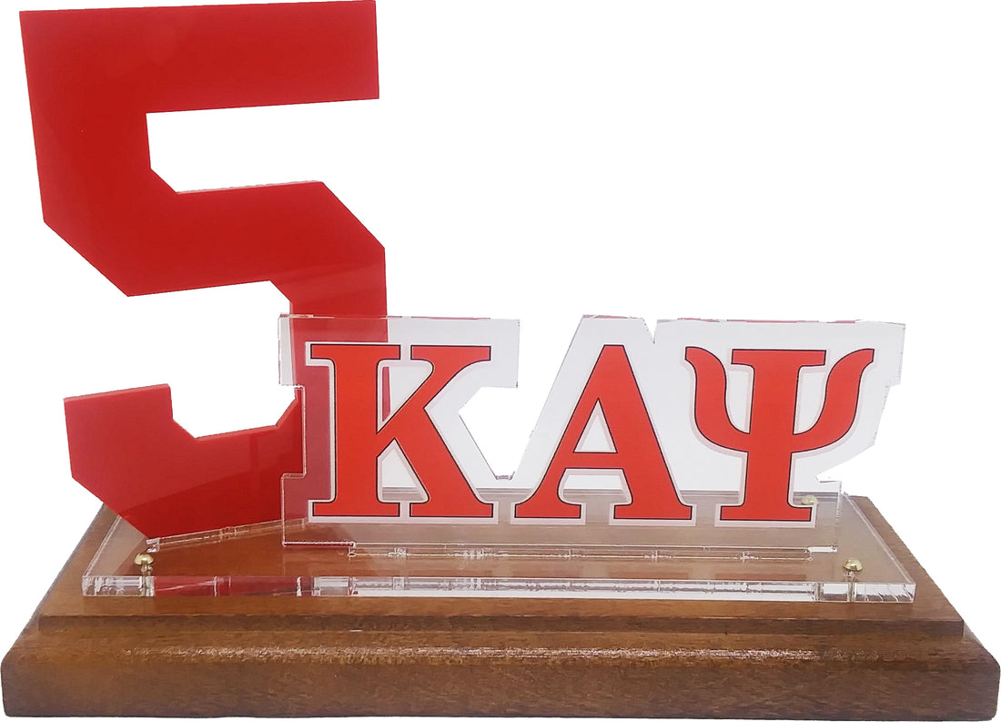 Kappa Acrylic Desktop Number