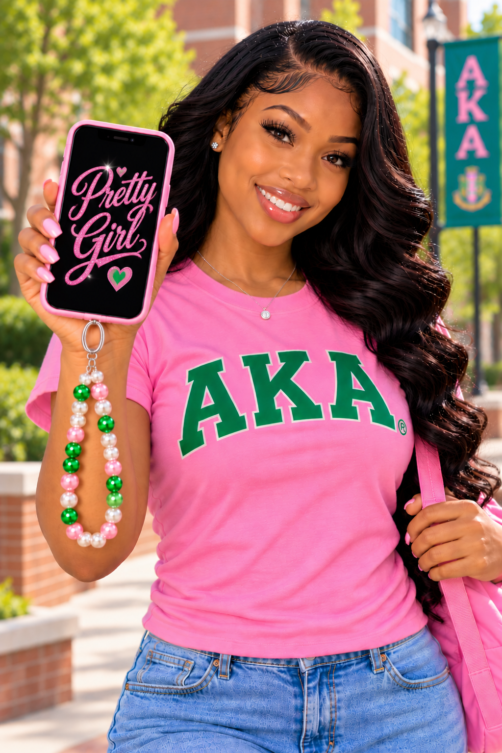 AKA Pearl Phone Holder