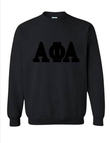 Alpha Phi Alpha 'Black-Out' Sweatshirt