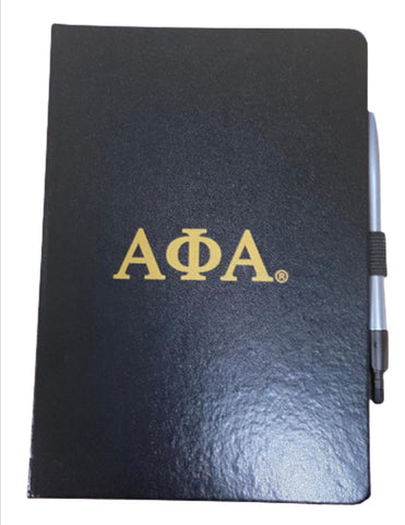 Alpha Phi Alpha Notebook & Pen (5"x7")