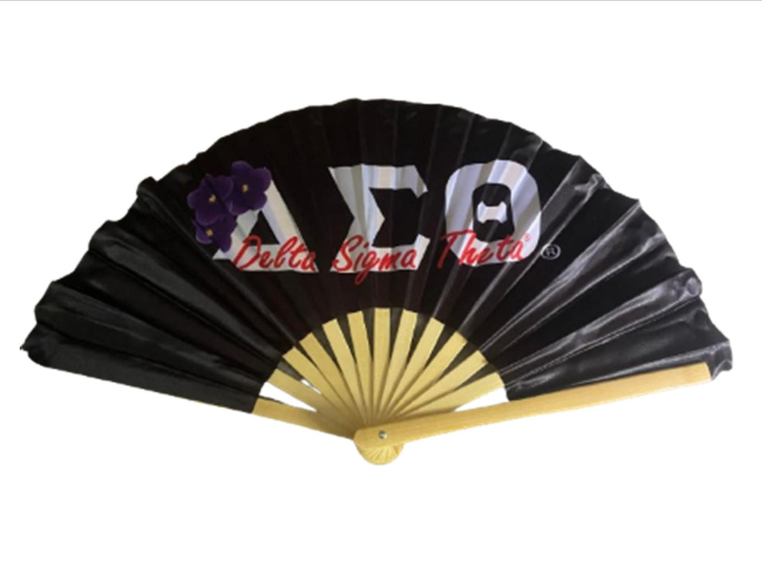 Delta Sigma Theta Folding Fan