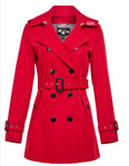 Delta Trench Coat (Red)