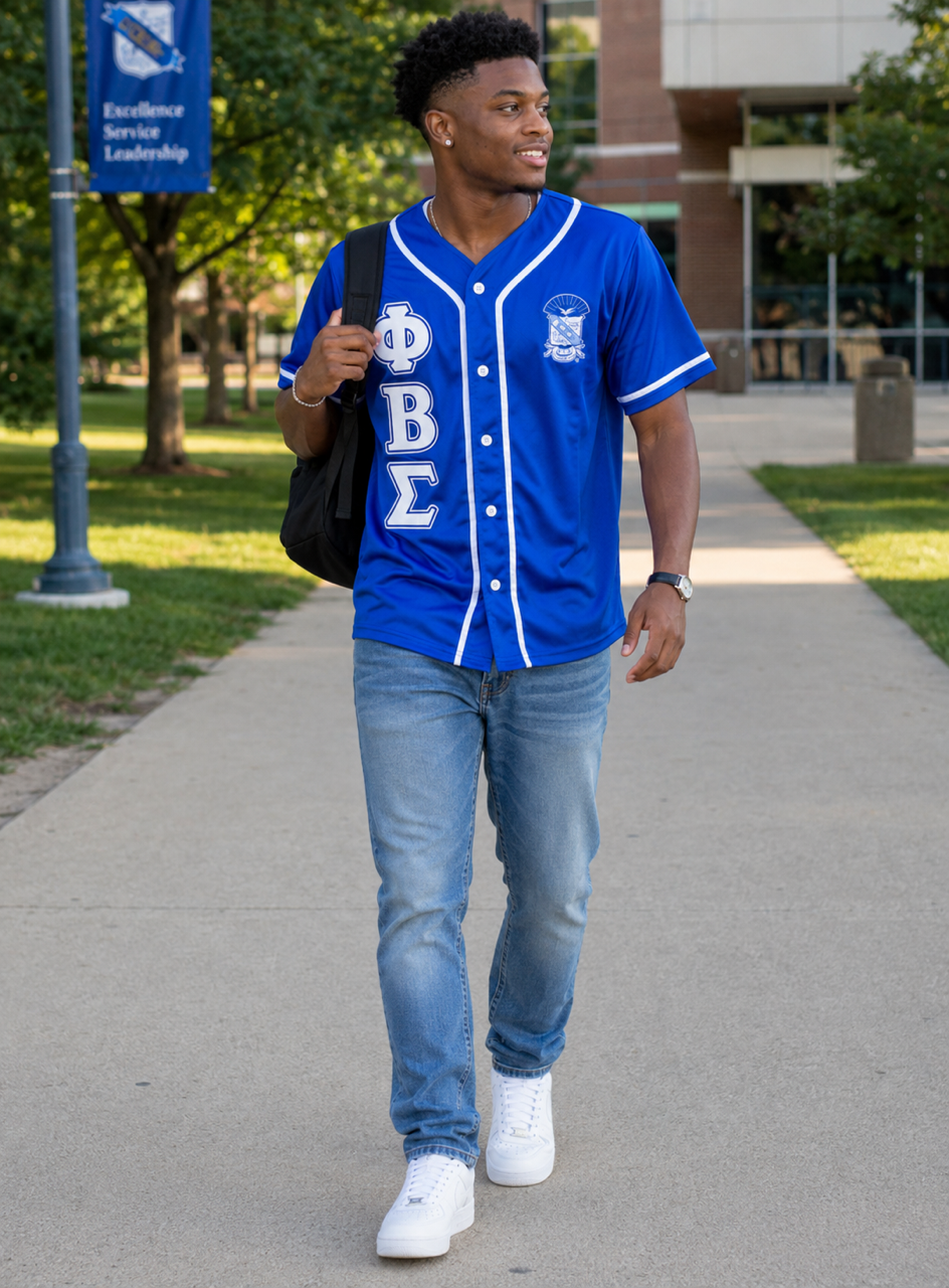 PHI BETA SIGMA Baseball Jersey