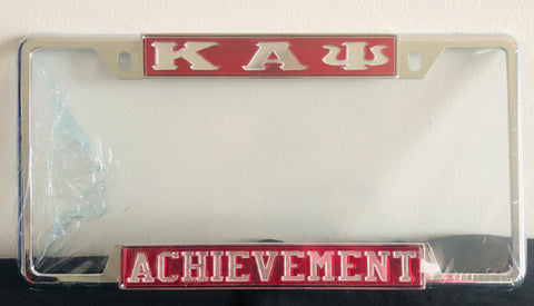 Kappa Licence Plate Frame - Achievement