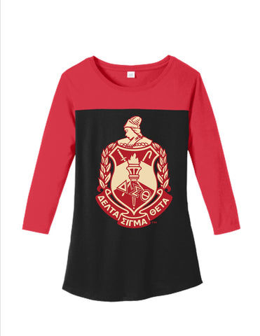 Delta Rally 3/4" Sleeve Tee