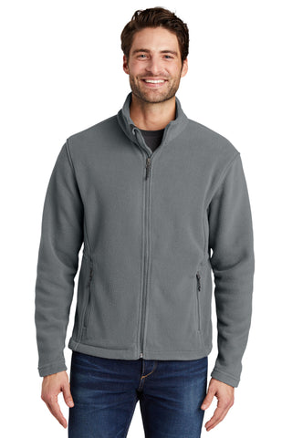 CCS Men's  Full Zipper Fleece Jacket with Apple Logo