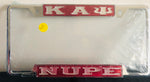 Kappa Licence Plate Frame - NUPE