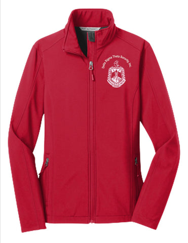 Delta Microfiber Soft-Shell Jacket (Available in Red or Black)