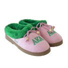 AKA Slippers Embroidered Cozy