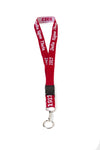 Delta Woven Embroidered Lanyard
