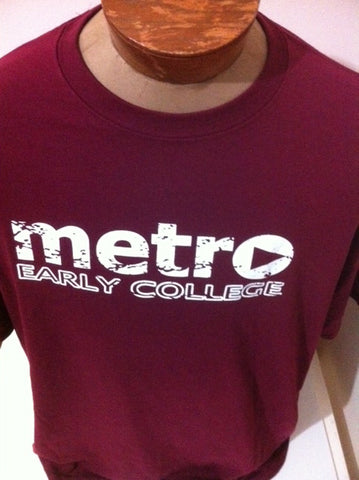 Metro Tee Shirt SS-Maroon